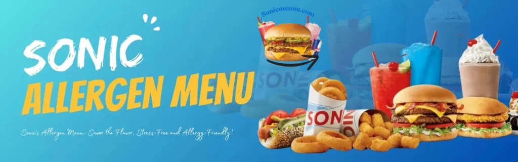 sonic menu