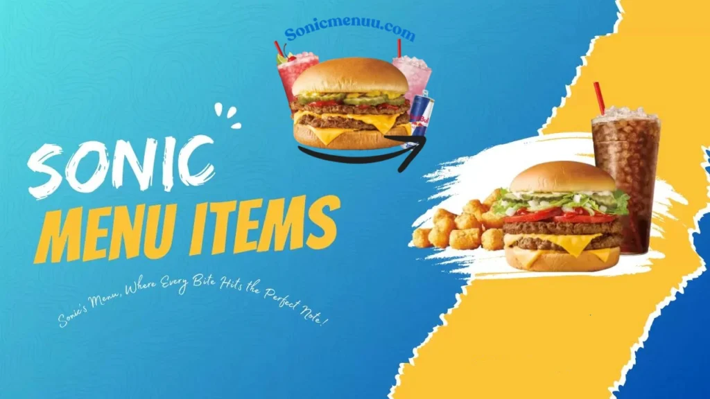 sonic menu