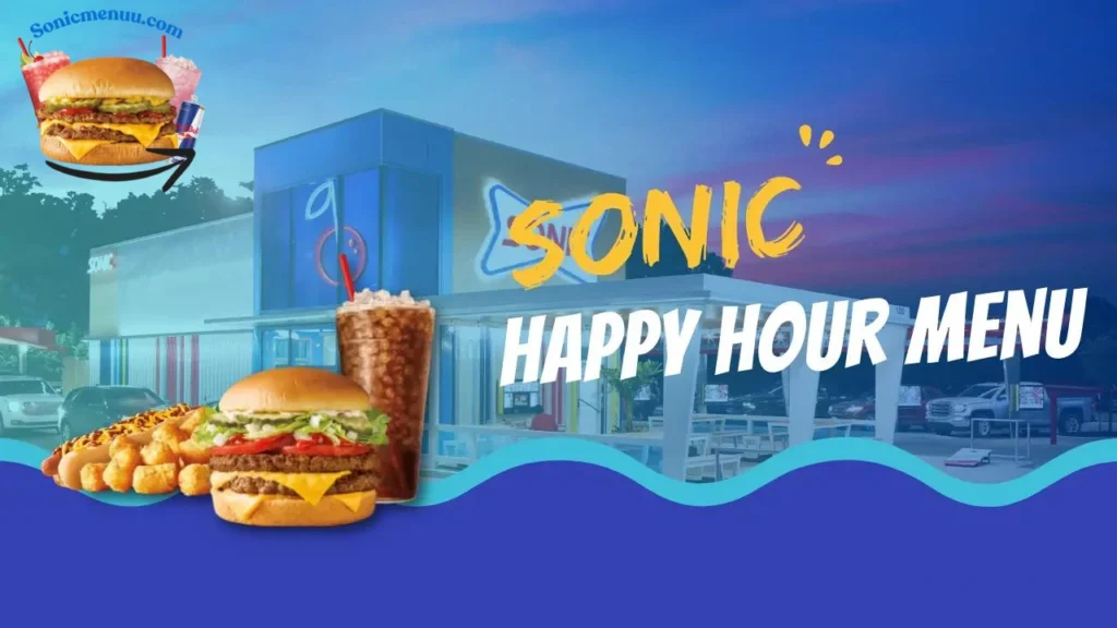 sonic happy hour menu