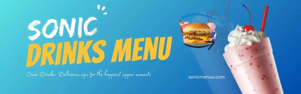 sonic menu